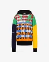 Moschino Printed Cotton Sweatshirt In Multi