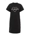 Moschino Printed Dress In Black