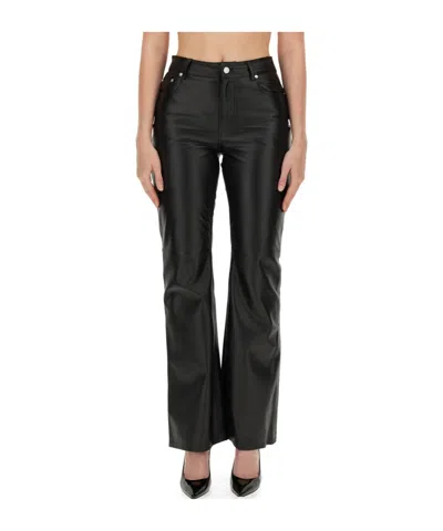 MOSCHINO PRINTED FLARED CASUAL PANTS