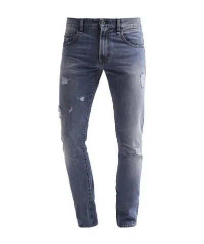 Moschino Printed Jeans In Black