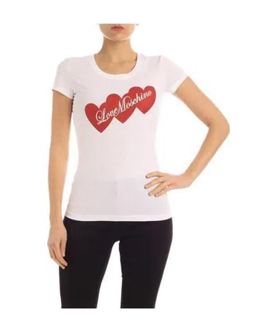 Moschino Printed Logo T-shirt In Multicolor