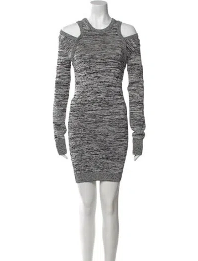 Pre-owned Moschino Printed Mini Dress In Multi