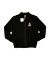 Moschino Printed Pattern Casual Jacket In Black