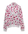 Moschino Printed Pattern Casual Jacket In White