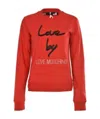 Moschino Printed Pattern Sweater In Red
