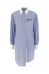 Moschino Printed Poplin Shirt Dress In J2293