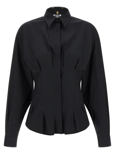 Moschino Printed Shirt In Black