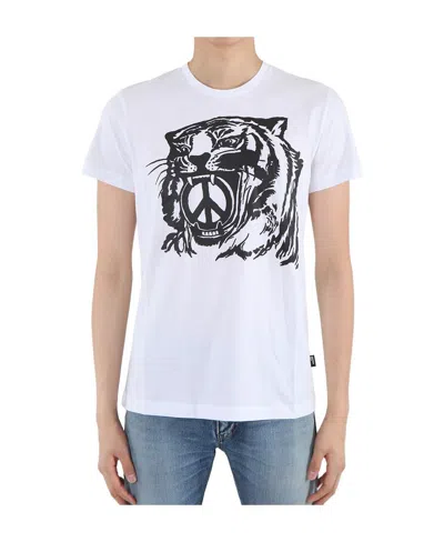 Moschino Printed Short-sleeved T-shirt In White