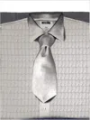 Moschino Printed Silk Scarf With Stripes And Ties In Gray
