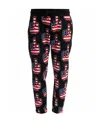 Moschino Printed Sweatpants In Black