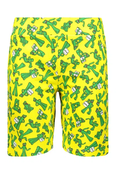 MOSCHINO PRINTED SWEATSHORTS