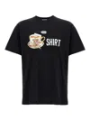 Moschino T-shirt Whit Maxi Print