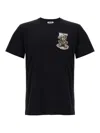 Moschino Black Cotton T-shirt With Bear Print