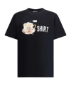 Moschino T-shirt Whit Maxi Print In Black