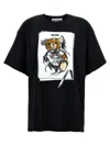Moschino Black Printed T-shirt
