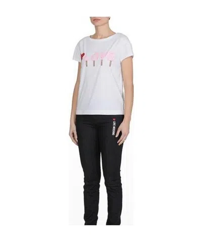 Moschino Printed T-shirt In Black