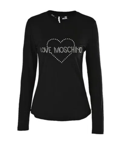 Moschino Printed T-shirt In Black