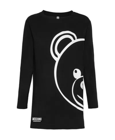 Moschino Printed T-shirt In Black