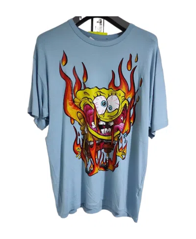 Moschino Printed T-shirt In Blue