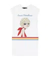 Moschino Printed T-shirt Dress In White