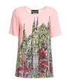 Moschino Printed T-shirt In Multicolor
