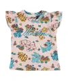 Moschino Printed T-shirt In Nude