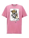 Moschino Printed T-shirt In Nude & Neutrals