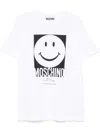 Moschino 'smiley Print T-shirt In White