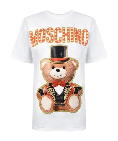 Moschino Printed T-shirt In White