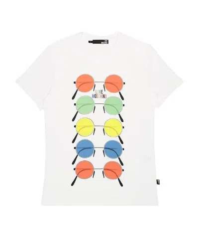 Moschino Printed T-shirt In White