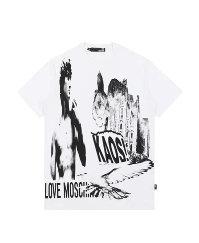 Moschino Printed T-shirt In White