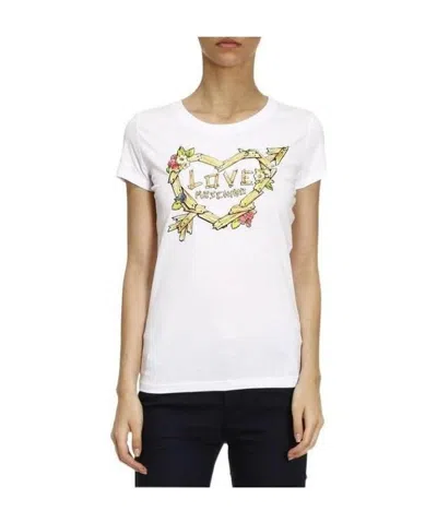 Moschino Printed T-shirt In White