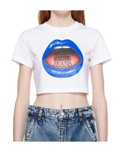 Moschino Printed T-shirt In White