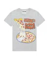 Moschino Printed T-shirt With Round Neck In White