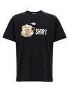 Moschino Printed T-shirt In Black