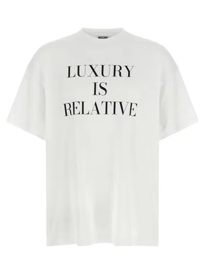 Moschino Printed T-shirt In White