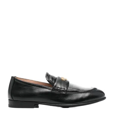 MOSCHINO PULL-ON LOAFERS