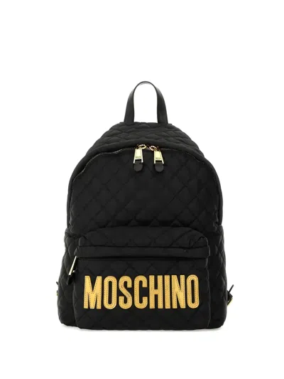 Moschino Quilted Backpack