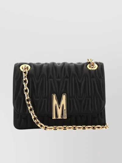 Moschino Quilted Chain Strap Crossbody