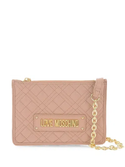 Moschino Quilted Cross Body Bag