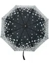 Moschino Raining Daisies Umbrella In 黑色