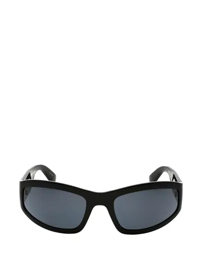 Moschino Rectangle-frame Sunglasses In Orange