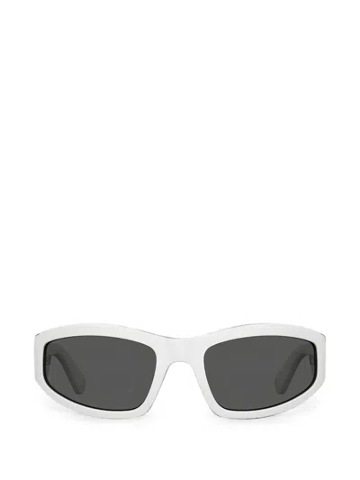 MOSCHINO RECTANGLE-FRAME SUNGLASSES