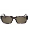 Moschino Rectangular Men's Sunglasses - Mos166/s In Brown