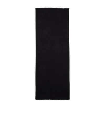 Moschino Rectangular Scarf In Black