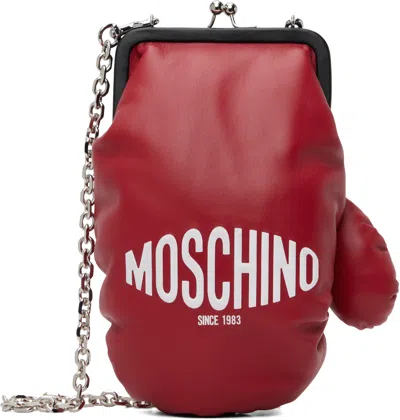 Moschino Red Boxing Gloves Bag