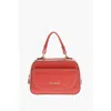 Moschino Love Faux Leather Handbag With Visible Stitching