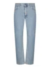 MOSCHINO REGULAR FIT BLUE JEANS BY MOSCHINO