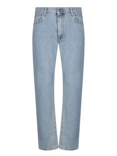Moschino Regular Fit Blue Jeans By