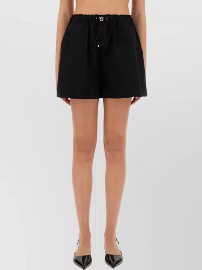 Moschino Relaxed Fit Cotton Shorts
